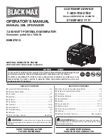 Black Max BM907015 Operator'S Manual предпросмотр