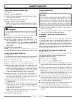 Preview for 20 page of Black Max BM907500 Operator'S Manual