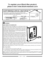 Предварительный просмотр 6 страницы Black Max BMi1000 Operator'S Manual