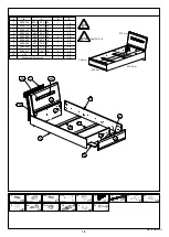 Preview for 3 page of BLACK RED WHITE AZTECA S205-LOZ90x200 Assembly Instructions Manual