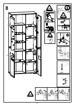 Preview for 8 page of BLACK RED WHITE AZTECA S205-REG1W1D/21/9 Assembly Instructions Manual