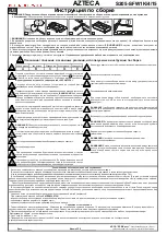 BLACK RED WHITE Azteca S205-SFW1K/4/15 Assembly Instructions предпросмотр