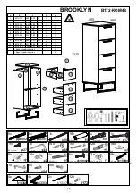 Предварительный просмотр 3 страницы BLACK RED WHITE BROOKLYN B172-KOM4S Assembly Instructions Manual