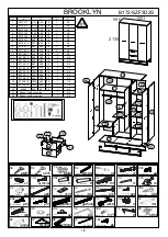 Preview for 3 page of BLACK RED WHITE BROOKLYN B172-SZF3D2S Assembly