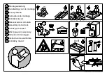 BLACK RED WHITE FLAMES Assembly Instructions Manual preview