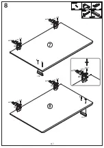 Предварительный просмотр 8 страницы BLACK RED WHITE GRACE B186-KOM2D Assembly