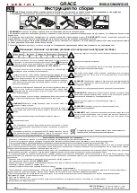 BLACK RED WHITE GRACE B186-KOM2W1D2S Assembly Instructions Manual preview