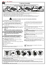 Preview for 2 page of BLACK RED WHITE GRACE B186-RTV2D2S Assembly Instructions Manual