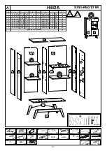 Preview for 3 page of BLACK RED WHITE HEDA S385-REG1D1W Assembly