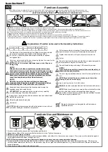 Preview for 2 page of BLACK RED WHITE HELGA KOM1D3S/95 Assembly Instructions Manual