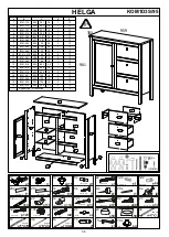 Preview for 3 page of BLACK RED WHITE HELGA KOM1D3S/95 Assembly Instructions Manual