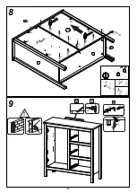 Preview for 8 page of BLACK RED WHITE HELGA KOM1D3S/95 Assembly Instructions Manual