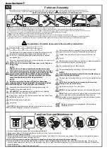 Предварительный просмотр 2 страницы BLACK RED WHITE KADA S404-RTV3S Assembly Instructions Manual