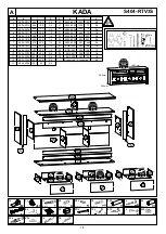 Предварительный просмотр 3 страницы BLACK RED WHITE KADA S404-RTV3S Assembly Instructions Manual