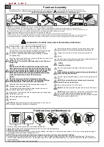 Preview for 2 page of BLACK RED WHITE KASPIAN S128-RTV2D1S Assembly Instructions Manual