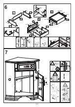 Предварительный просмотр 7 страницы BLACK RED WHITE KENTAKI S320-KOMN1D1S Assembly Instructions Manual