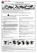 Preview for 3 page of BLACK RED WHITE KENTAKI S320-RTV2S Assembly Instructions Manual