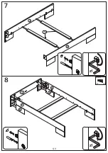 Preview for 8 page of BLACK RED WHITE KRISTOFF B191-LOZ120x200 Assembly