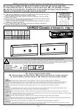 BLACK RED WHITE LARGO Classic RTV2S/4/15-FRN1 Assembly Manual preview