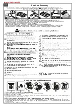 Preview for 2 page of BLACK RED WHITE LOFT B156-REG1D1S/60 Assembly Instructions Manual