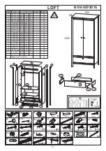 Предварительный просмотр 3 страницы BLACK RED WHITE LOFT B156-SZF2D1S Assembly Manual