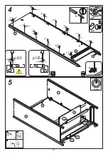 Предварительный просмотр 6 страницы BLACK RED WHITE LOFT B156-SZF2D1S Assembly Manual