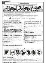 Preview for 8 page of BLACK RED WHITE MALTA B136-SZF3D2S Assembly Instructions Manual