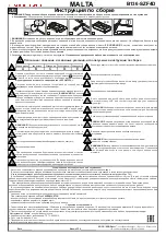 Preview for 1 page of BLACK RED WHITE MALTA B136-SZF4D Assembly