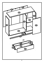 Preview for 5 page of BLACK RED WHITE MODERN 1D4S Instructions For Assembling And Installing