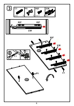 Preview for 8 page of BLACK RED WHITE MODERN 1D4S Instructions For Assembling And Installing