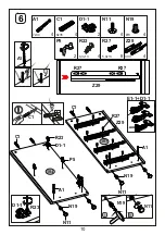 Preview for 10 page of BLACK RED WHITE MODERN 1D4S Instructions For Assembling And Installing