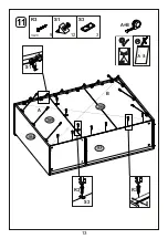 Preview for 13 page of BLACK RED WHITE MODERN 1D4S Instructions For Assembling And Installing