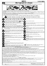 Preview for 1 page of BLACK RED WHITE NEPO S435-KOM4S Assembly Instructions Manual