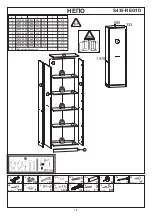 Preview for 3 page of BLACK RED WHITE NEPO S435-REG1D Assembly Instructions Manual