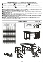 BLACK RED WHITE ONTARIO BIU/170 Assembly Manual предпросмотр