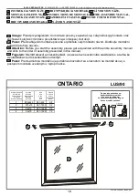 BLACK RED WHITE ONTARIO LUS/90 Assembly Manual preview