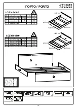 Preview for 3 page of BLACK RED WHITE PORTO S322-LOZ140x200 Assembly