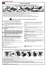 Preview for 2 page of BLACK RED WHITE PORTO S322-SZF3D2S Assembly Manual