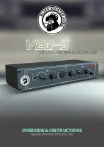 Предварительный просмотр 1 страницы Black Rooster Audio VEQ-5 Overview & Instructions