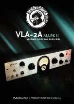 Preview for 1 page of Black Rooster Audio VLA-2A MARK II Manual