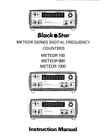 Предварительный просмотр 1 страницы BLACK STAR METEOR 100 Instruction Manual