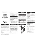 Black Stone BL 982411-0 Instruction Manual предпросмотр