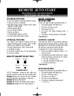 Black Widow Security 651 System Manual preview