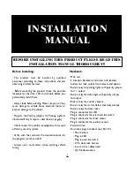 Black Widow Security BW 6 Relay Installation Manual preview