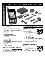 Black Widow Security BW FM 200 K Owner'S Manual preview