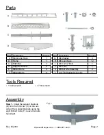 Preview for 2 page of Black Widow AMC-400 Assembly Instructions