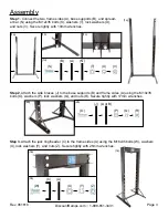 Preview for 3 page of Black Widow BD-PRESS-20H Instructions Manual