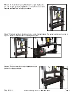 Preview for 5 page of Black Widow BD-PRESS-20H Instructions Manual