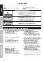 Preview for 2 page of Black Widow BW-0101 Owner'S Manual & Safety Instructions