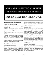 Preview for 1 page of Black Widow BW 3150 Installation Manual